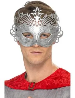 Metal Kleurige Venetiaanse Masker Voor Volwassen