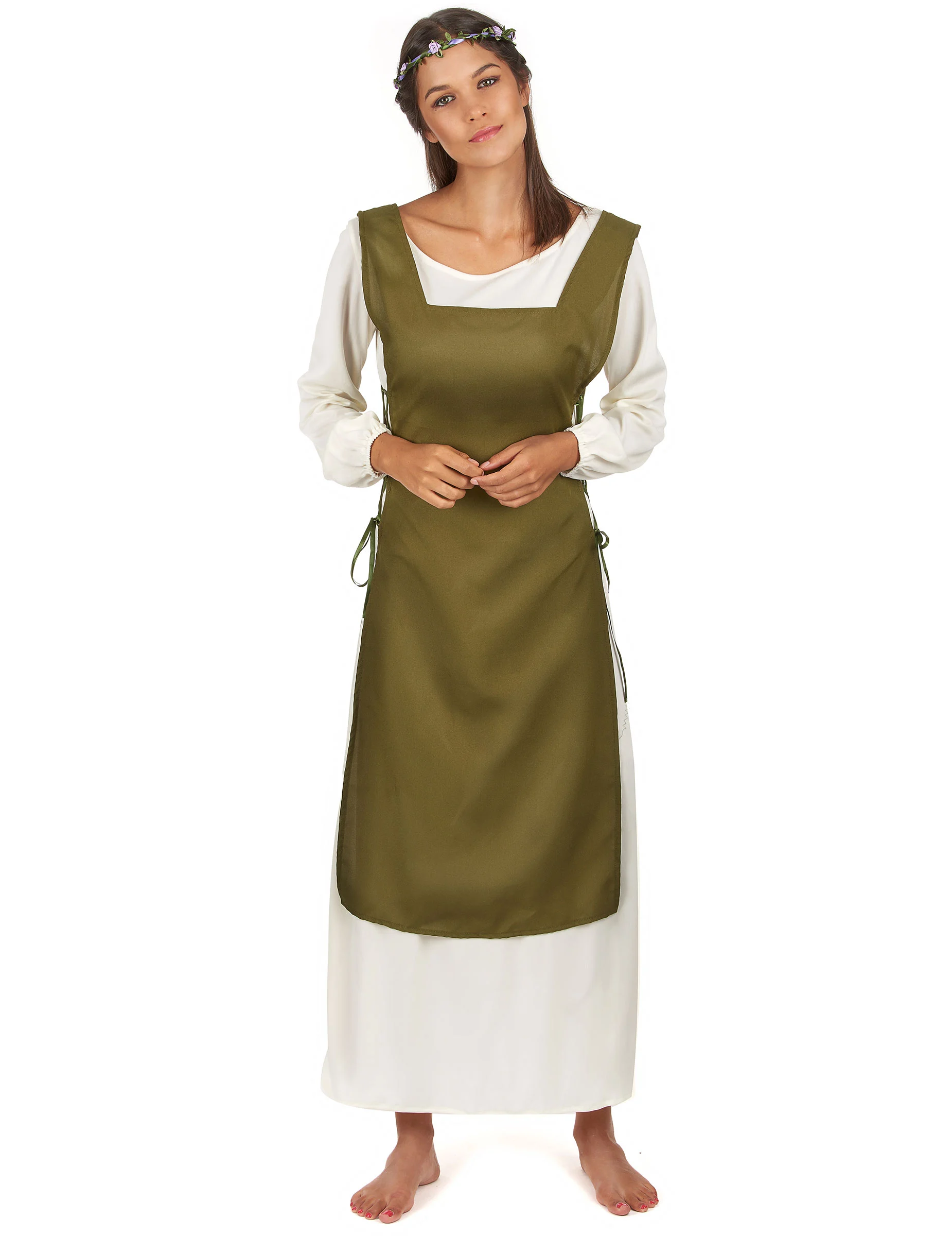 Middeleeuwse Boerinnenkostuum Voor Vrouwen 3 Middeleeuwse Boerinnenkostuum Voor Vrouwen