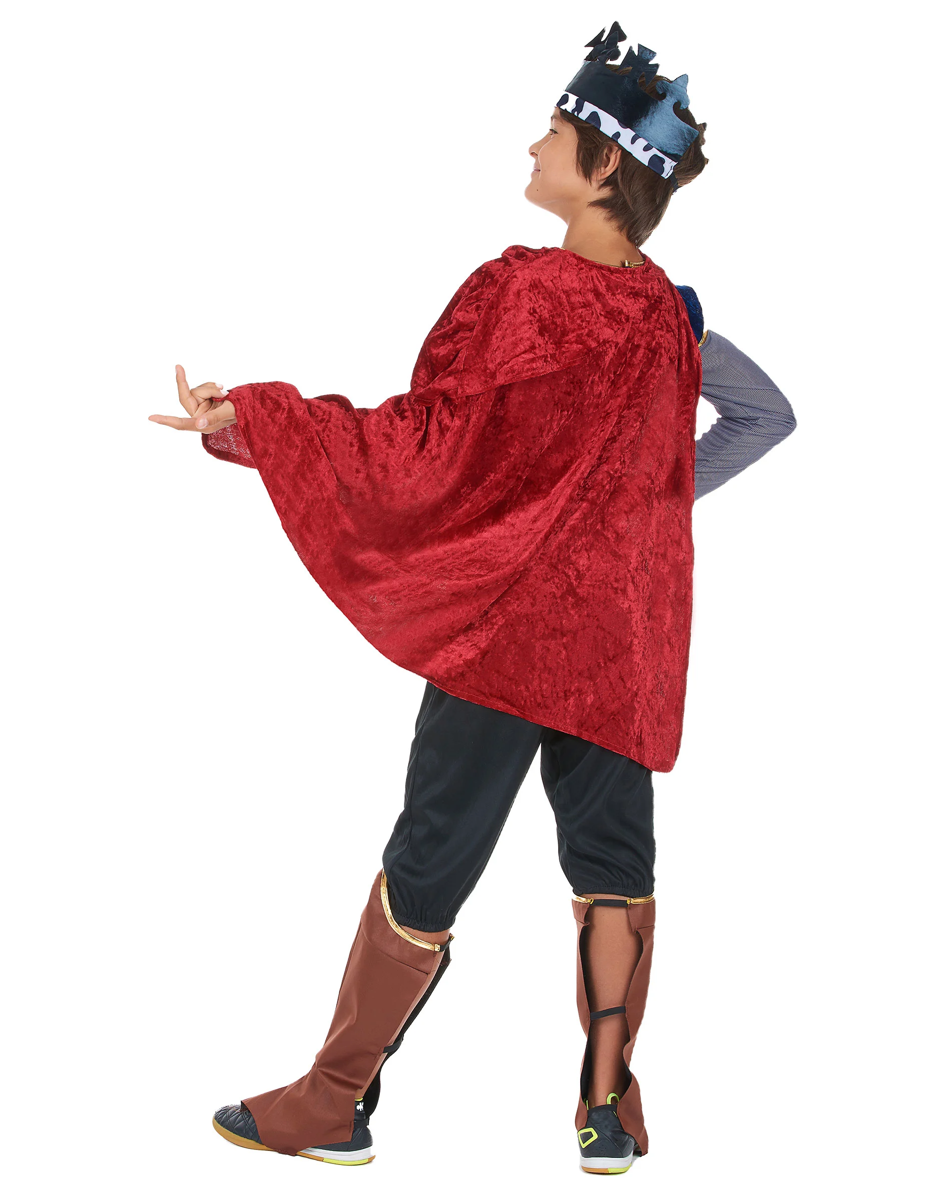 Middeleeuwse Koning Leeuw Kostuum Voor Jongens 5 Middeleeuwse Koning Leeuw Kostuum Voor Jongens - Afbeelding 3