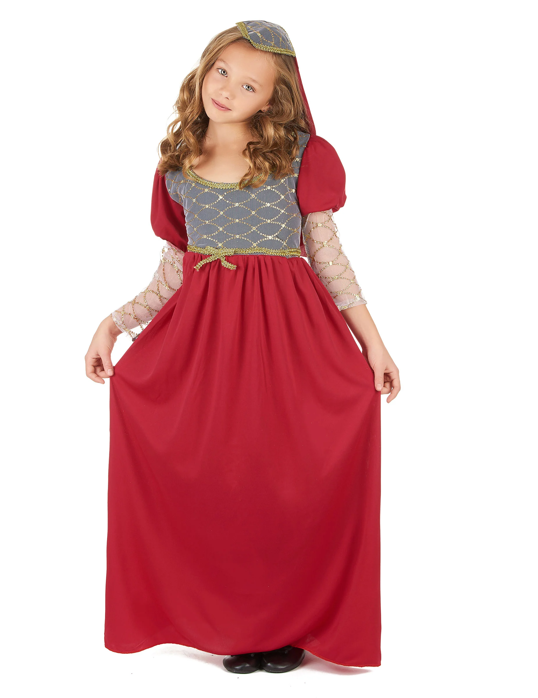 Middeleeuwse Hofprinses Outfit Voor Meisjes 3 Middeleeuwse Hofprinses Outfit Voor Meisjes