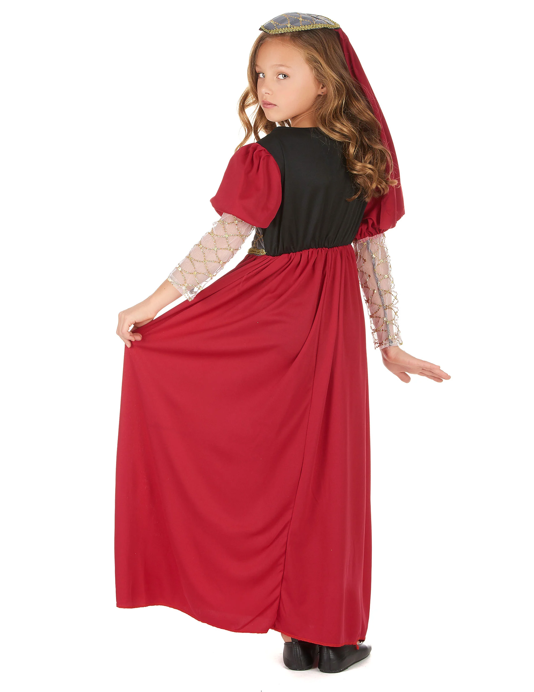 Middeleeuwse Hofprinses Outfit Voor Meisjes 5 Middeleeuwse Hofprinses Outfit Voor Meisjes - Afbeelding 3