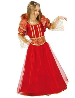 Middeleeuwse Vrouw Kostuum Voor Meisjes