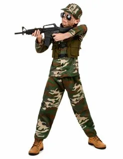 Militair Soldaten Kostuum Voor Jongens -Cosplay Kostuums Winkel militair soldaten kostuum voor jongens 2