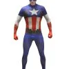 Morphsuits™ Captain America Kostuum Voor Volwassenen -Cosplay Kostuums Winkel morphsuits captain america kostuum voor volwassenen