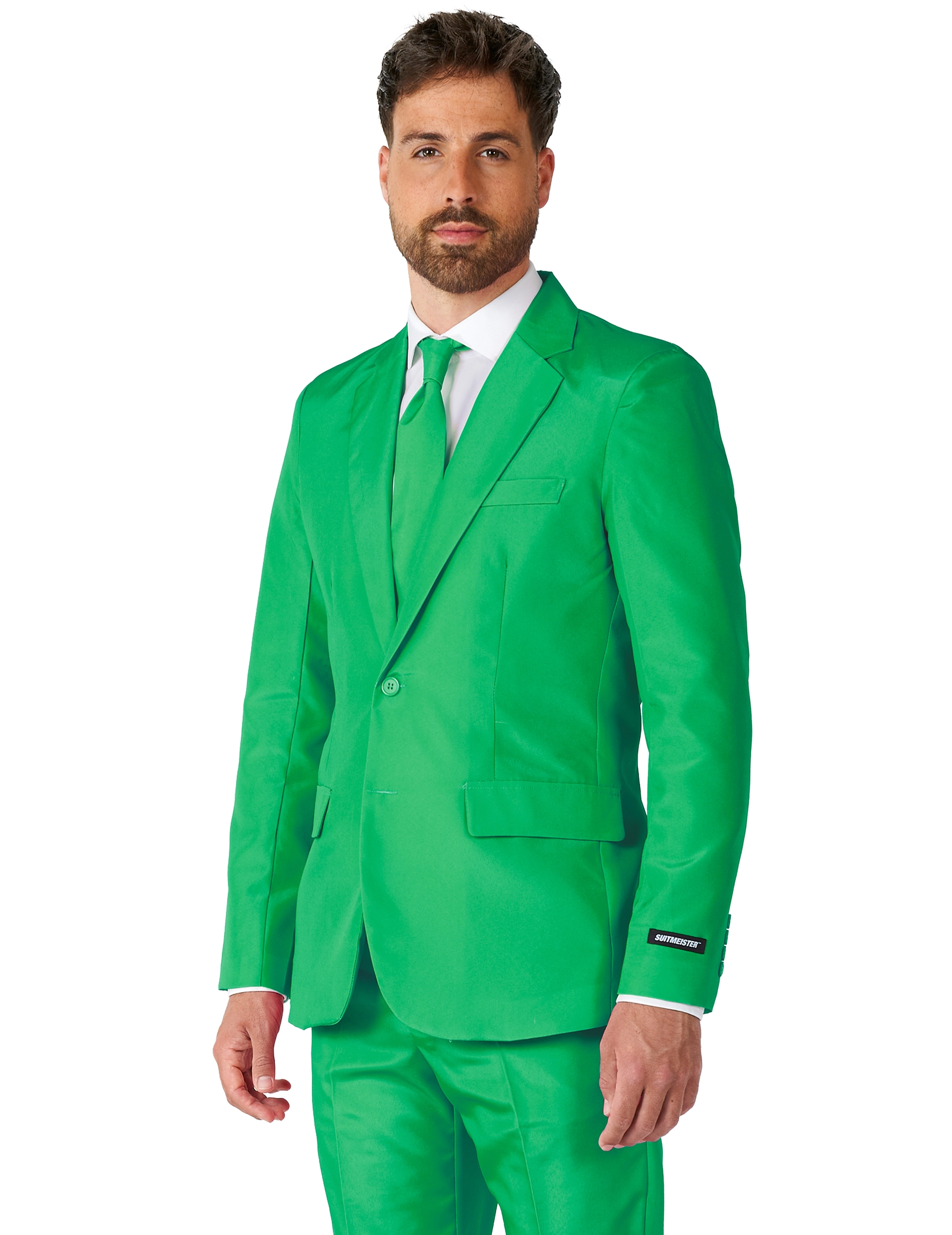 Mr. Green Suitmeister™ Kostuum Voor Mannen 4 Mr. Green Suitmeister™ Kostuum Voor Mannen - Afbeelding 2