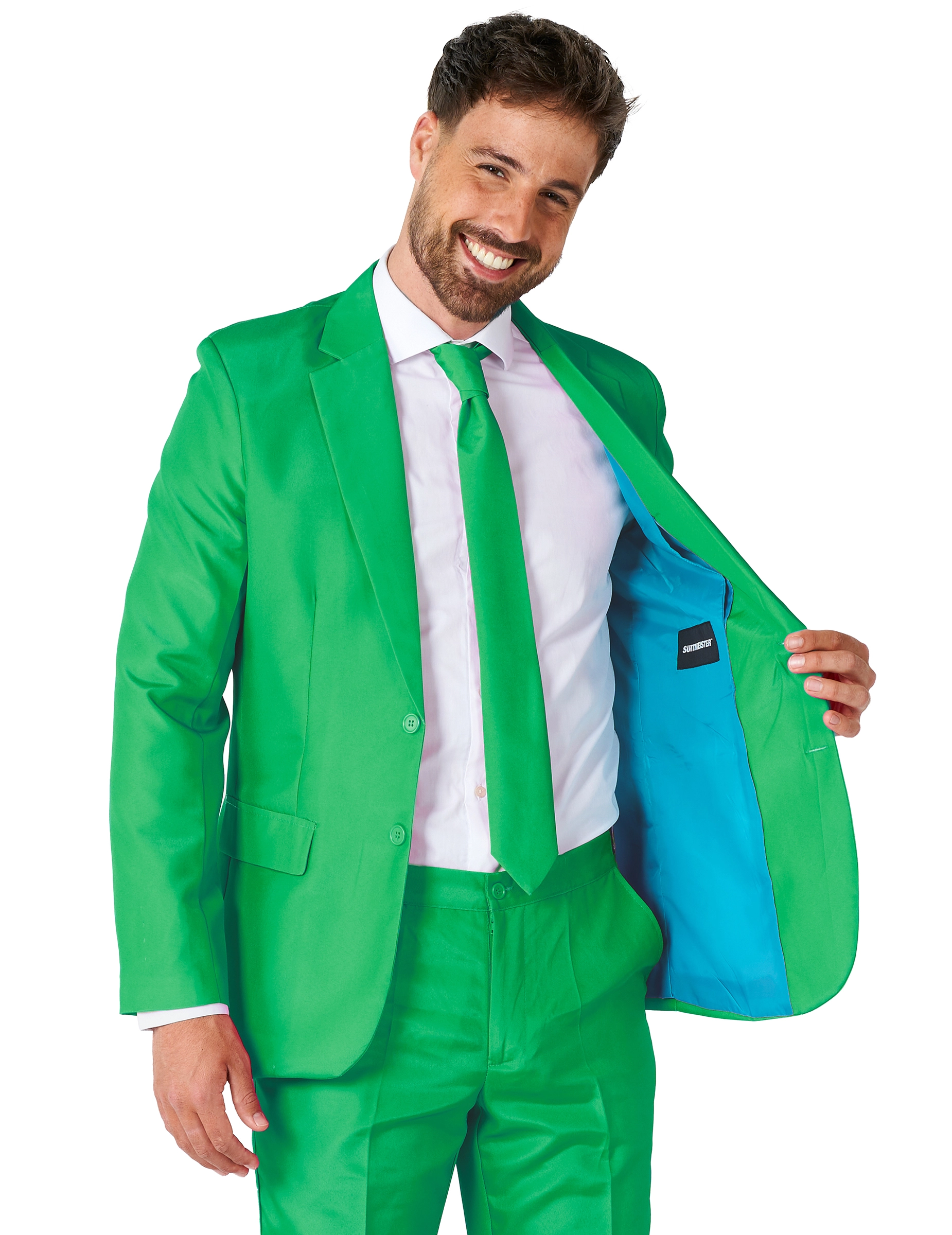 Mr. Green Suitmeister™ Kostuum Voor Mannen 5 Mr. Green Suitmeister™ Kostuum Voor Mannen - Afbeelding 3
