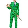 Mr. Riddler™ Suitmeister™ Kostuum Voor Kinderen -Cosplay Kostuums Winkel mr riddler suitmeister kostuum voor kinderen