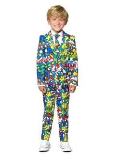 Mr. Super Mario™ Opposuits™ Kostuum Voor Kinderen