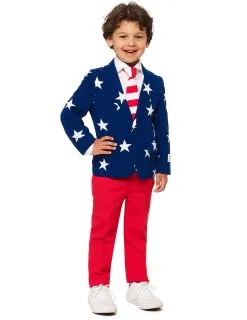 Mr. USA Opposuits™ Kostuum Voor Kinderen