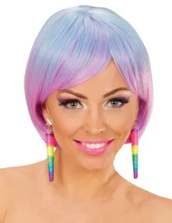 Multikleurige Spiraal Oorbellen Voor Vrouwen