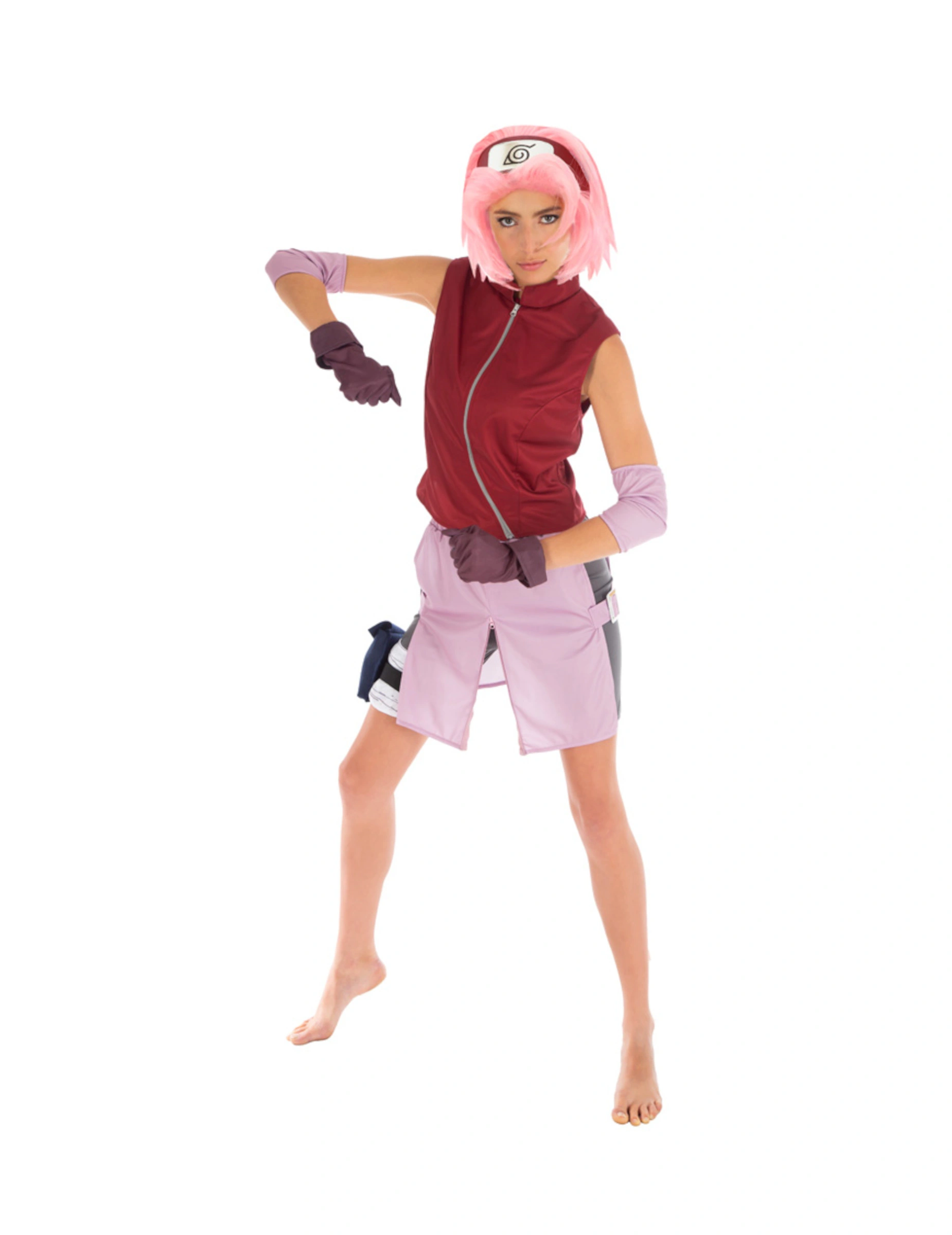Naruto™ Sakura Haruno Kostuum Voor Vrouwen 3 Naruto™ Sakura Haruno Kostuum Voor Vrouwen