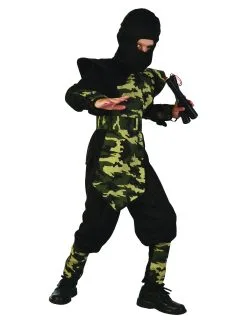 Ninja Militair Pak Voor Jongens