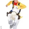 Opblaasbaar Lucky Luke™ Op Jolly Jumperkostuum -Cosplay Kostuums Winkel opblaasbaar lucky luke op jolly jumperkostuum