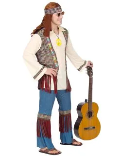 Peace And Love Hippie Outfit Voor Mannen 8 Peace And Love Hippie Outfit Voor Mannen -Cosplay Kostuums Winkel peace and love hippie outfit voor mannen 3