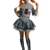 Pennywise It™ Jurk Vermomming Voor Vrouwen -Cosplay Kostuums Winkel pennywise it jurk vermomming voor vrouwen