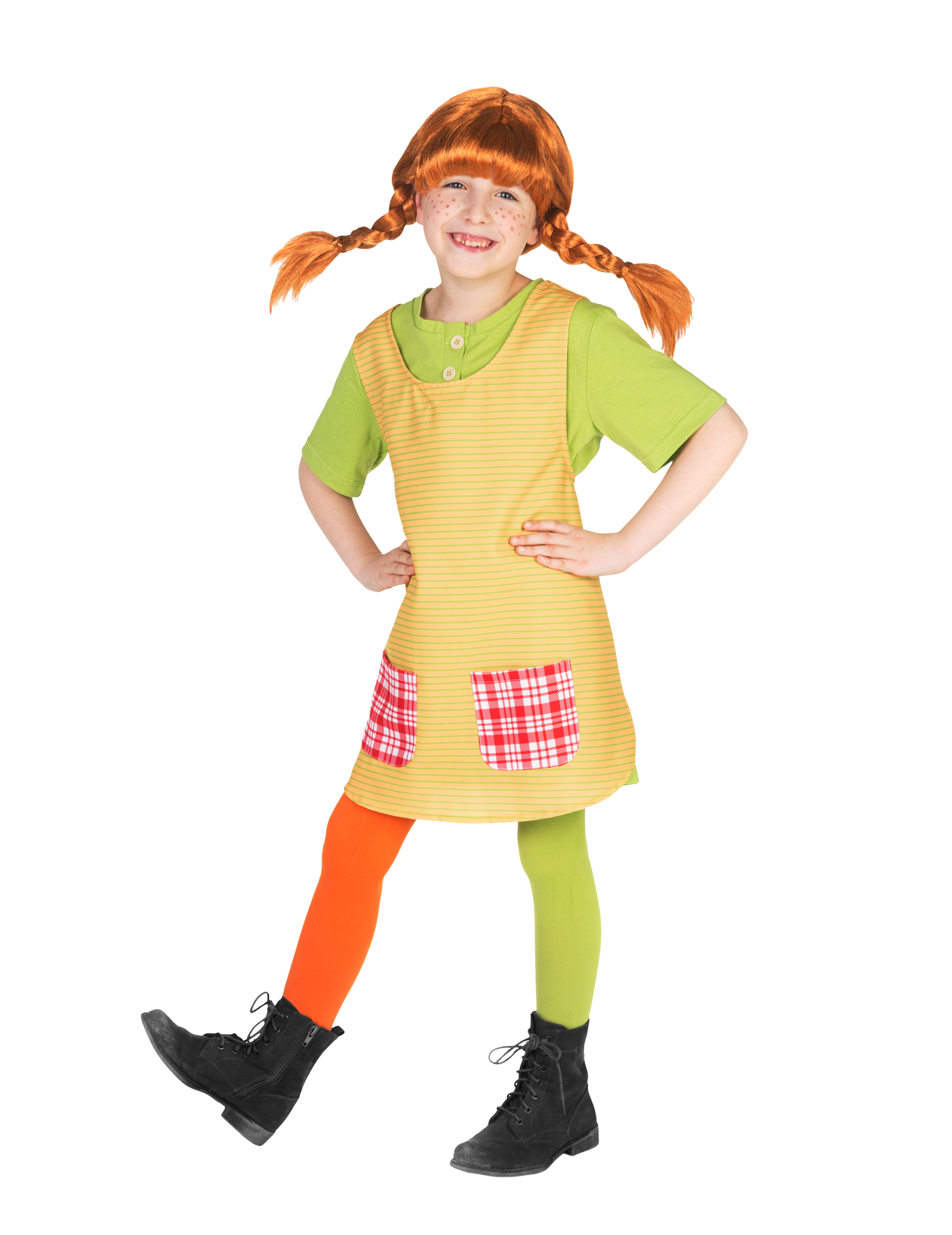 Pippi Langkous™ Kostuum Voor Meisjes 3 Pippi Langkous™ Kostuum Voor Meisjes