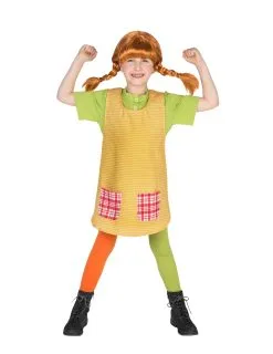 Pippi Langkous™ Kostuum Voor Meisjes 8 Pippi Langkous™ Kostuum Voor Meisjes -Cosplay Kostuums Winkel pippi langkous kostuum voor meisjes 3