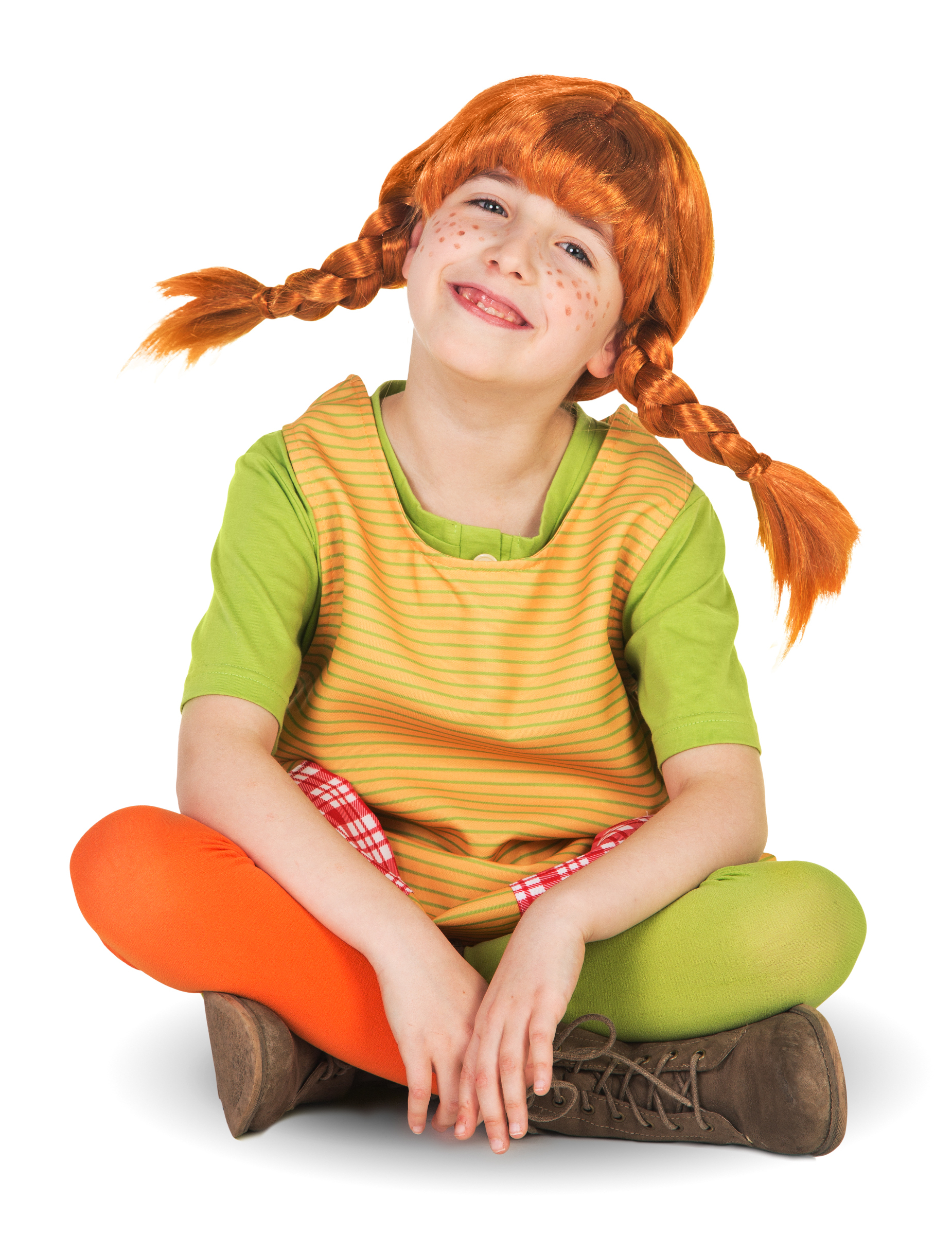 Pippi Langkous™ Kostuum Voor Meisjes 6 Pippi Langkous™ Kostuum Voor Meisjes - Afbeelding 4