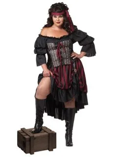 Piraten Kostuum Voor Vrouwen - + Size