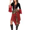 Piraten Outfit Met Goudkleurige Schedels Voor Vrouwen 2 Piraten Outfit Met Goudkleurige Schedels Voor Vrouwen -Cosplay Kostuums Winkel piraten outfit met goudkleurige schedels voor vrouwen