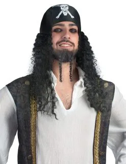 Piratenpruik Met Bandana Voor Mannen