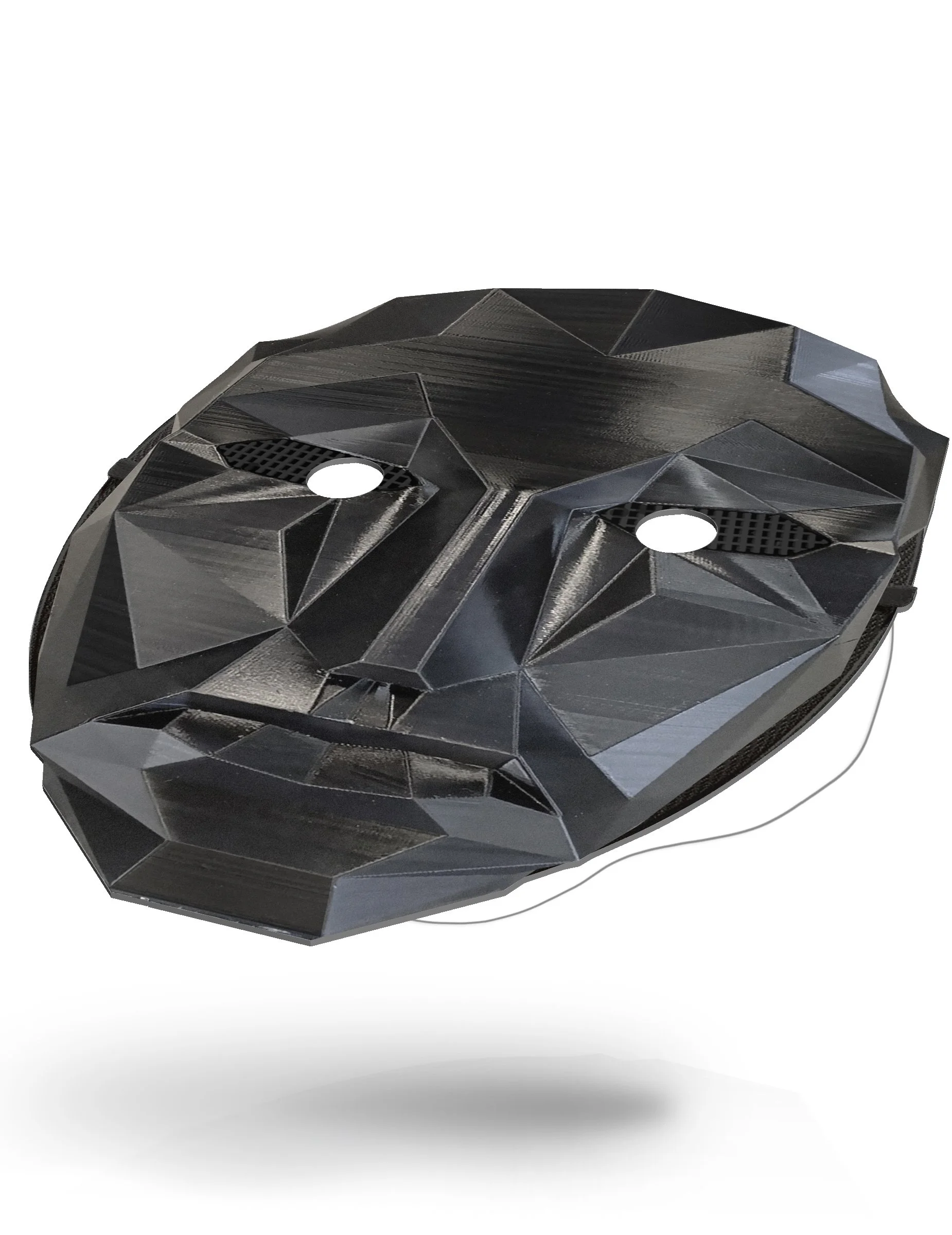 Plat Kartonnen Masker Meester Van Het Spel 5 Plat Kartonnen Masker Meester Van Het Spel - Afbeelding 3