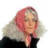Pruik Oude Vrouw 1 Pruik Oude Vrouw -Cosplay Kostuums Winkel pruik oude vrouw
