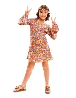 Psychedelisch Hippie Kostuum Voor Meisjes