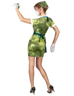 Radioactieve Verpleegster Kostuum Voor Vrouwen -Cosplay Kostuums Winkel radioactieve verpleegster kostuum voor vrouwen 3