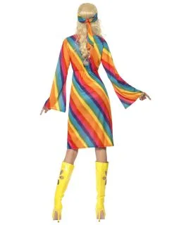 Regenboog Hippie Kostuum Voor Vrouwen -Cosplay Kostuums Winkel regenboog hippie kostuum voor vrouwen 2