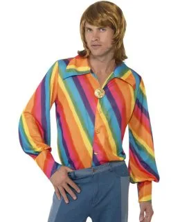 Regenboog Overhemd Voor Heren