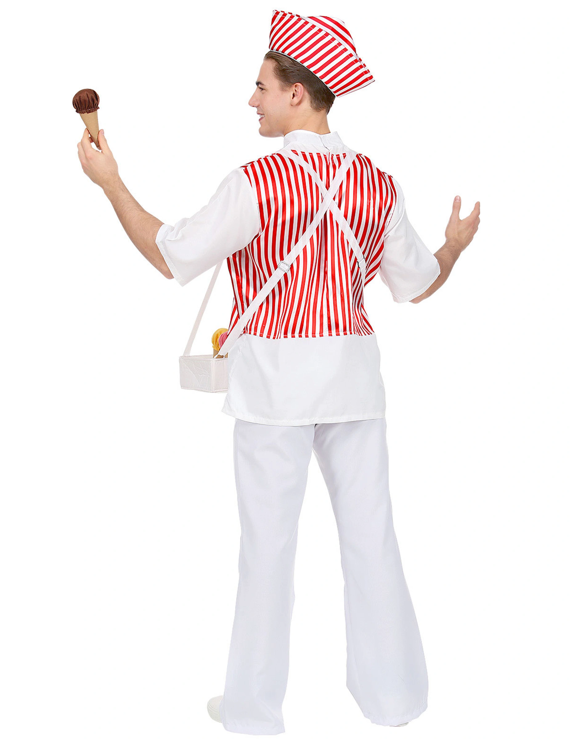 Retro Ijsverkoper Kostuum Voor Mannen 6 Retro Ijsverkoper Kostuum Voor Mannen - Afbeelding 4
