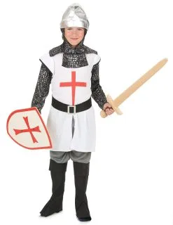 Ridder Kruistocht Kostuum Voor Jongens