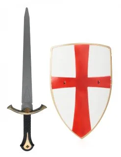 Ridder Set Met Schild En Zwaard Voor Volwassenen