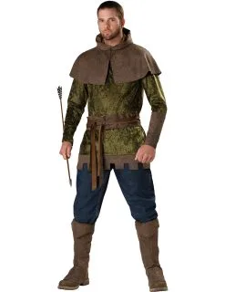 Robin Hood Kostuum Voor Heren - Premium