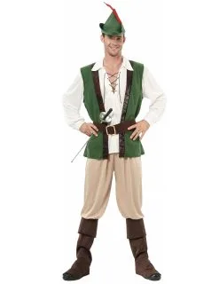 Robin Hood Sprookjes Kostuum Voor Heren