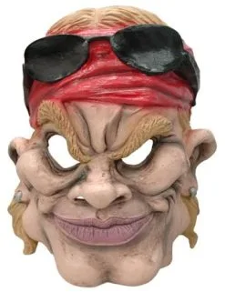 Latex Heavy Metal Rocker Masker