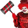 Rode En Zwarte Killer Clown Hamer Voor Volwassenen 1 Rode En Zwarte Killer Clown Hamer Voor Volwassenen -Cosplay Kostuums Winkel rode en zwarte killer clown hamer voor volwassenen
