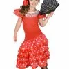 Rode Flamenco Danseres Kostuum Voor Meisjes 1 Rode Flamenco Danseres Kostuum Voor Meisjes -Cosplay Kostuums Winkel rode flamenco danseres kostuum voor meisjes