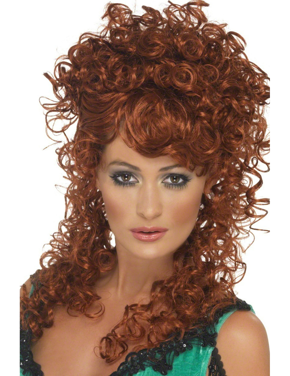 Rode Pruik Met Krullen Voor Vrouwen 3 Rode Pruik Met Krullen Voor Vrouwen