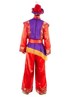 Rode Oosterse Goochelaar Vermomming Volwassene 7 Rode Oosterse Goochelaar Vermomming Volwassene -Cosplay Kostuums Winkel rode sultan mage koning vermomming volwassene 3