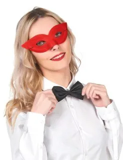 Rode Venetiaans Masker Voor Volwassenen