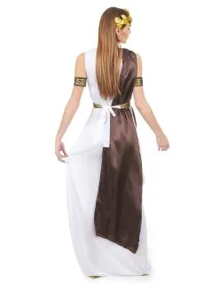 Wit En Bruin Romeins Kostuum Voor Dames -Cosplay Kostuums Winkel romeins kostuum voor vrouwen 3