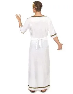 Klassiek Wit Met Rood Romeinse Keizer Toga Kostuum Voor Mannen -Cosplay Kostuums Winkel romeinse keizer kostuum voor heren 3