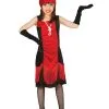 Rood Jaren 20 Cabaret Kostuum Voor Meisjes -Cosplay Kostuums Winkel rood jaren 20 cabaret kostuum voor meisjes