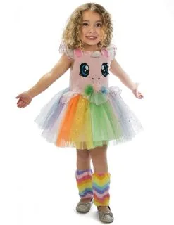 Roze Anime Eenhoorn Tutu Outfit Voor Meisjes