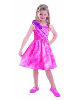 Roze Barbie™ Jurk Voor Meisjes