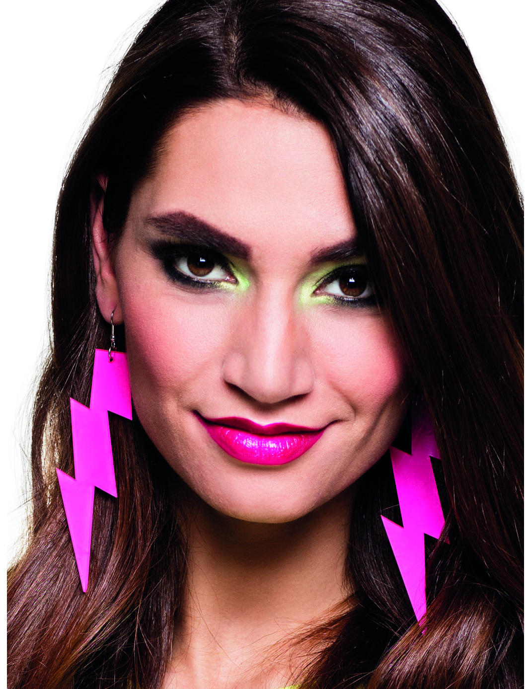 Roze Bliksemschicht Oorbellen Voor Volwassenen 3 Roze Bliksemschicht Oorbellen Voor Volwassenen