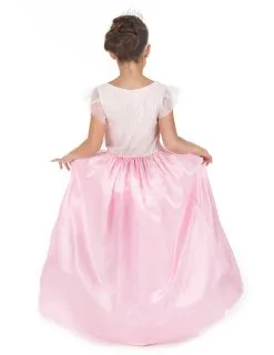 Roze En Witte Prinsessen Kostuum Voor Meiden -Cosplay Kostuums Winkel roze en witte prinsessen kostuum voor meiden 3