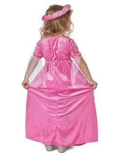 Roze Middeleeuwse Fleur De Lis Prinses Kostuum Voor Meisjes -Cosplay Kostuums Winkel roze middeleeuwse fleur de lis prinses kostuum voor meisjes 3